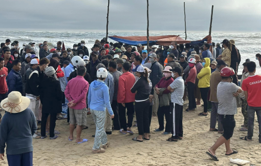 Tìm thấy thi thể nạn nhân sau 3 ngày mất tích trên biển