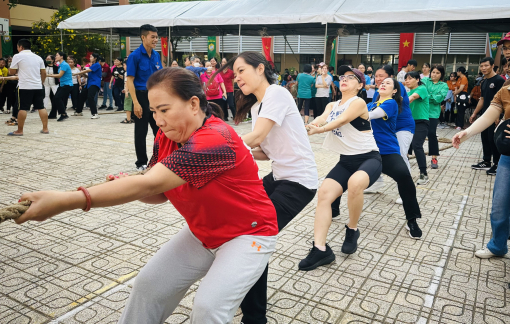 Tưng bừng hội thao "Nữ công nhân, viên chức, lao động quận Tân Bình khỏe và đẹp” 2024