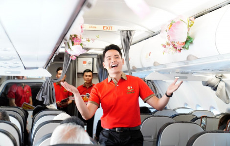 Vietjet lại gây sốt ngày mùng 8 tháng 3