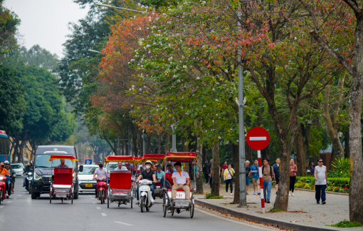 Hà Nội đẹp như thơ mùa lá đổ