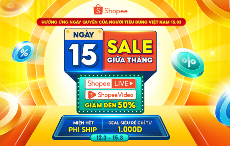 Đặt lịch Ngày hội Freeship, săn lùng 3 món đồ “ngàn lượt bán” trên Shopee