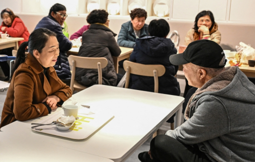 Căng tin hẹn hò của người cao tuổi Trung Quốc
