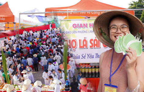 Hàng ngàn người tham gia phiên chợ mua sắm bằng “lá” ở quận 5