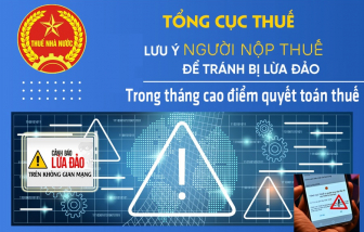 Mùa quyết toán thuế, nhiều người dễ bị lừa