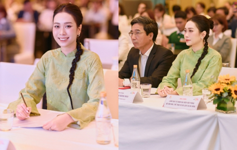 Hoa hậu Ban Mai khoe sắc với áo dài, làm đại sứ du lịch Đà Nẵng