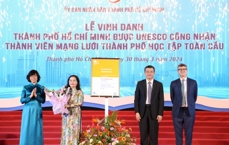 TPHCM được công nhận là thành phố học tập toàn cầu