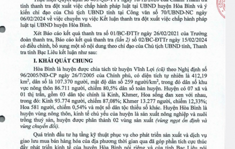 Khởi tố vụ án tại dự án kè chống sạt lở ở Bạc Liêu