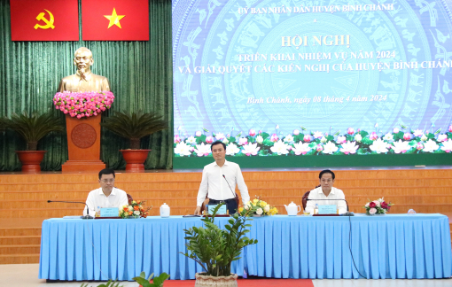 Huyện Bình Chánh kiến nghị giải quyết các dự án, công trình còn tồn đọng