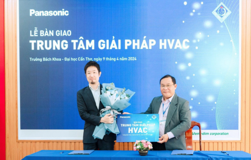 Panasonic Việt Nam tổ chức lễ bàn giao Trung tâm Giải pháp HVAC cho Trường Bách Khoa - Đại học Cần Thơ