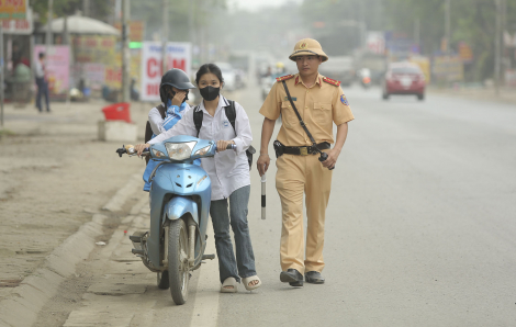 Hà Nội: Tăng cường xử lý học sinh, sinh viên vi phạm an toàn giao thông