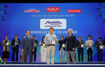 Mondelez Kinh Đô nhận giải thưởng Top 50 doanh nghiệp có vốn đầu tư nước ngoài tiêu biểu