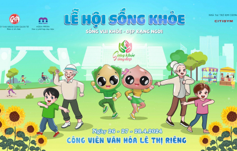 Khám phá 5 khu phố trong Lễ hội Sống khỏe 2024 quận 10