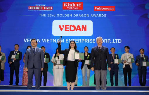 Vedan Việt Nam lần thứ 3 được vinh danh tại Giải thưởng Rồng Vàng 2024