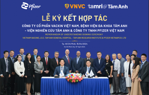 Pfizer Việt Nam, VNVC và Tâm Anh hợp tác nâng cao giải pháp sức khỏe tại Việt Nam