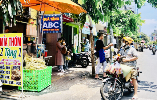 Nắng nóng thiêu đốt, nước giải khát đắt hàng