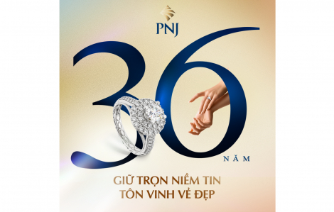 Đánh dấu 36 năm tôn vinh vẻ đẹp, PNJ gửi tặng ngàn ưu đãi đặc biệt