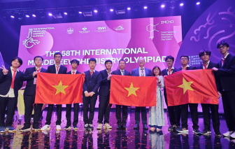 Nam sinh Việt đoạt huy chương vàng Olympic Hóa học quốc tế