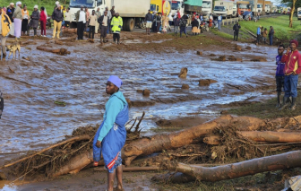 Vỡ đập ở Kenya, ít nhất 42 người thiệt mạng, số người chết còn tăng