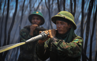 Hơn 96 giờ căng mình khống chế “giặc lửa” ở Kiên Giang