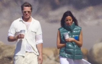 Brad Pitt lộ ảnh hẹn hò hiếm hoi