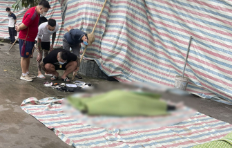 Bắc Giang: Phát hiện thi thể đôi nam nữ nổi trên mặt ao