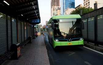 Đề nghị tăng tỉ lệ trợ giá cho xe buýt điện của VinBus