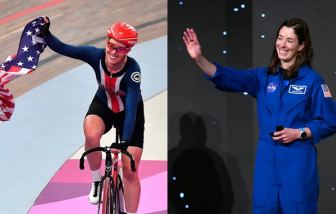 Nữ vận động viên đua xe đạp người Mỹ trở thành phi hành gia