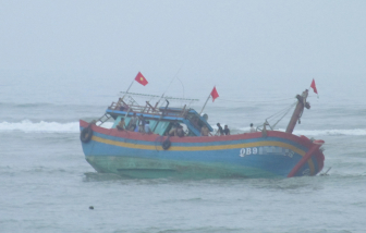 Việt Nam, Trung Quốc phối hợp tìm kiếm, cứu nạn tàu cá của tỉnh Quảng Bình