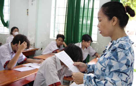 Muốn điều chỉnh nguyện vọng, thí sinh phải liên hệ với giáo viên chủ nhiệm