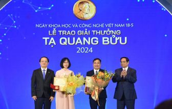 2 nhà khoa học về vật lý và môi trường giành Giải thưởng Tạ Quang Bửu năm 2024