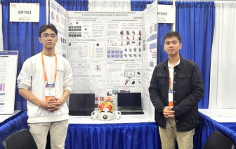 Học sinh Trường THPT chuyên Lê Hồng Phong đoạt giải nhì Hội thi Khoa học kỹ thuật quốc tế 2024