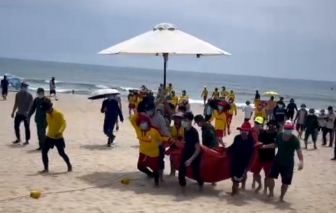 Đã tìm thấy thi thể người tắm biển ở Đà Nẵng bị mất tích
