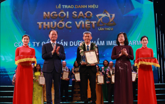 Imexpharm vinh dự nhận giải thưởng “Ngôi Sao Thuốc Việt” lần thứ 2