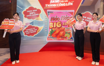 Acecook Việt Nam và thương hiệu Hảo Hảo ra mắt Hảo Hảo BIG 100g với khối lượng tịnh tăng hơn 30%