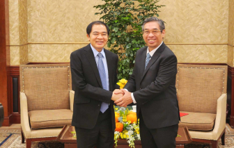 Tỉnh trưởng tỉnh Houaphan, Lào thăm và làm việc tại TPHCM
