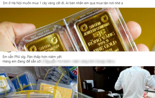 Dễ gặp rủi ro khi mua bán vàng “sang tay”