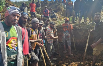 Hơn 2.000 người có thể đã bị vùi lấp trong vụ lở đất ở Papua New Guinea