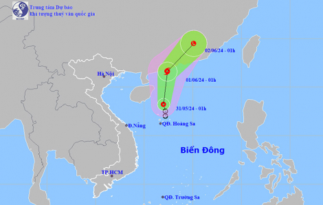 Áp thấp nhiệt đới gây mưa lớn tại khu vực Bắc Bộ và Nam Bộ