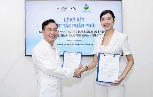 Á hậu quốc tế Thúy Vân ký kết hợp tác cùng “Bác sĩ của những ngôi sao” Lê Văn Hiền