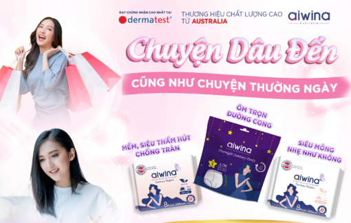 Khám phá dòng băng vệ sinh quần Aiwina và tận hưởng cảm giác mỏng nhẹ như không