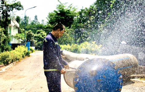 Duy trì nguồn nước sạch cho huyện Cần Giờ