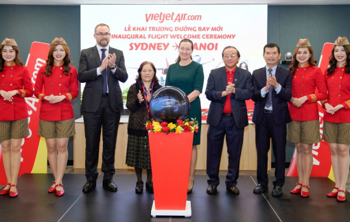 Vietjet khai trương đường bay Hà Nội - Sydney với vé hạng Thương gia giảm tới 50%