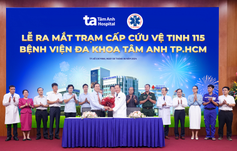 Bệnh viện Đa khoa Tâm Anh TPHCM: Đẩy mạnh mạng lưới cấp cứu y tế ngoại viện