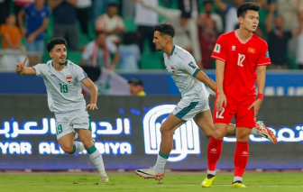 Việt Nam thua Iraq 1-3 trong trận cuối vòng loại 2 World Cup 2026