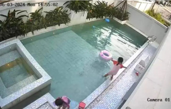 Bé thứ 2 trong vụ đuối nước ở bể bơi khu nghỉ dưỡng tại Quảng Ninh đã tử vong