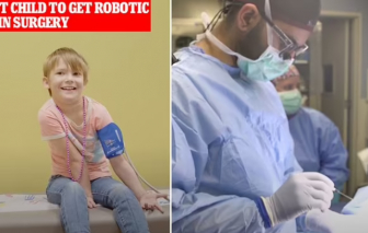 Ca phẫu thuật ghép não bằng robot đầu tiên trên thế giới được thực hiện cho trẻ em
