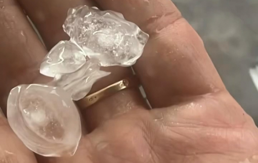 TPHCM xuất hiện mưa đá