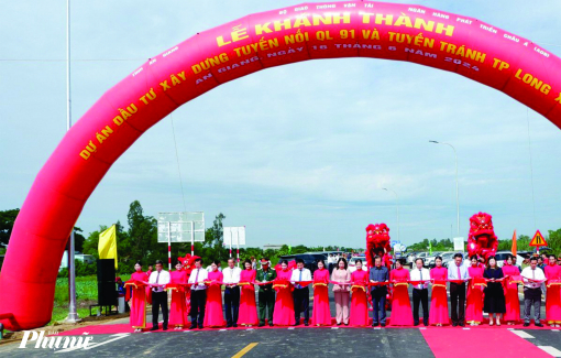 Khánh thành tuyến nối quốc lộ 91 và tuyến tránh TP Long Xuyên
