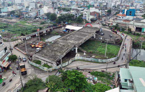 TPHCM thi công lại cầu Tân Kỳ Tân Quý