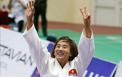 Võ sĩ judo Hoàng Thị Tình giành tấm vé thứ 13 dự Olympic Paris 2024